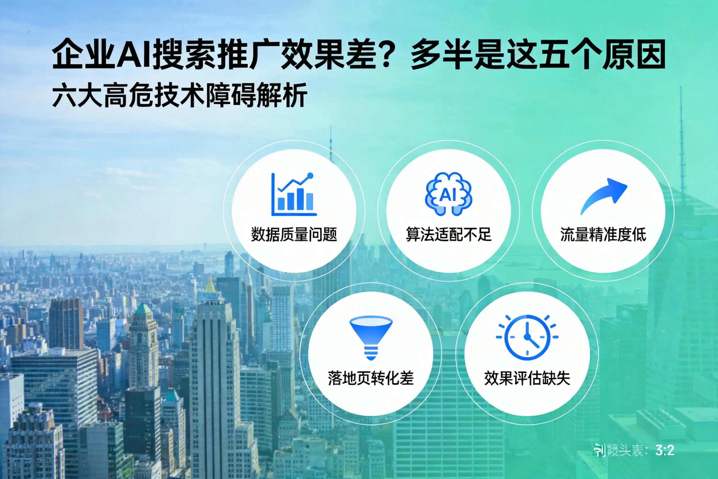 南木林企业AI搜索推广效果差？多半是这五个原因
